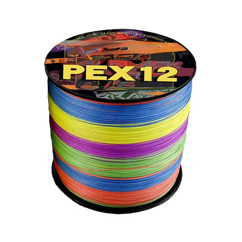 PE Line 12 Strand 100m Designed for Tough Saltwater and Surf Conditions