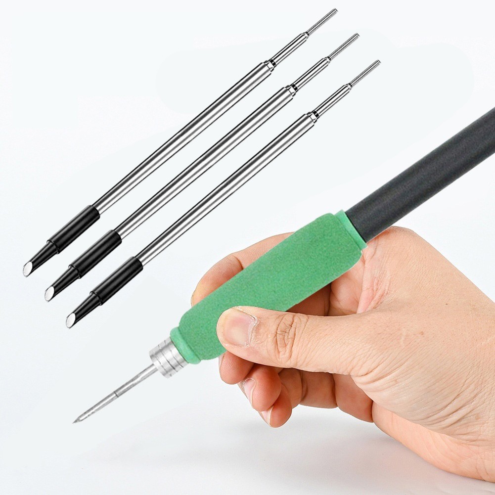 Metal Soldering Iron Tips Set 3pcs for C210 For Precision For Electronics Work