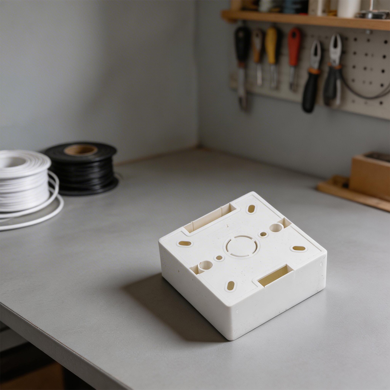 Heat Resistant and Proof 86 Type Switch Socket Box for Wall Installation