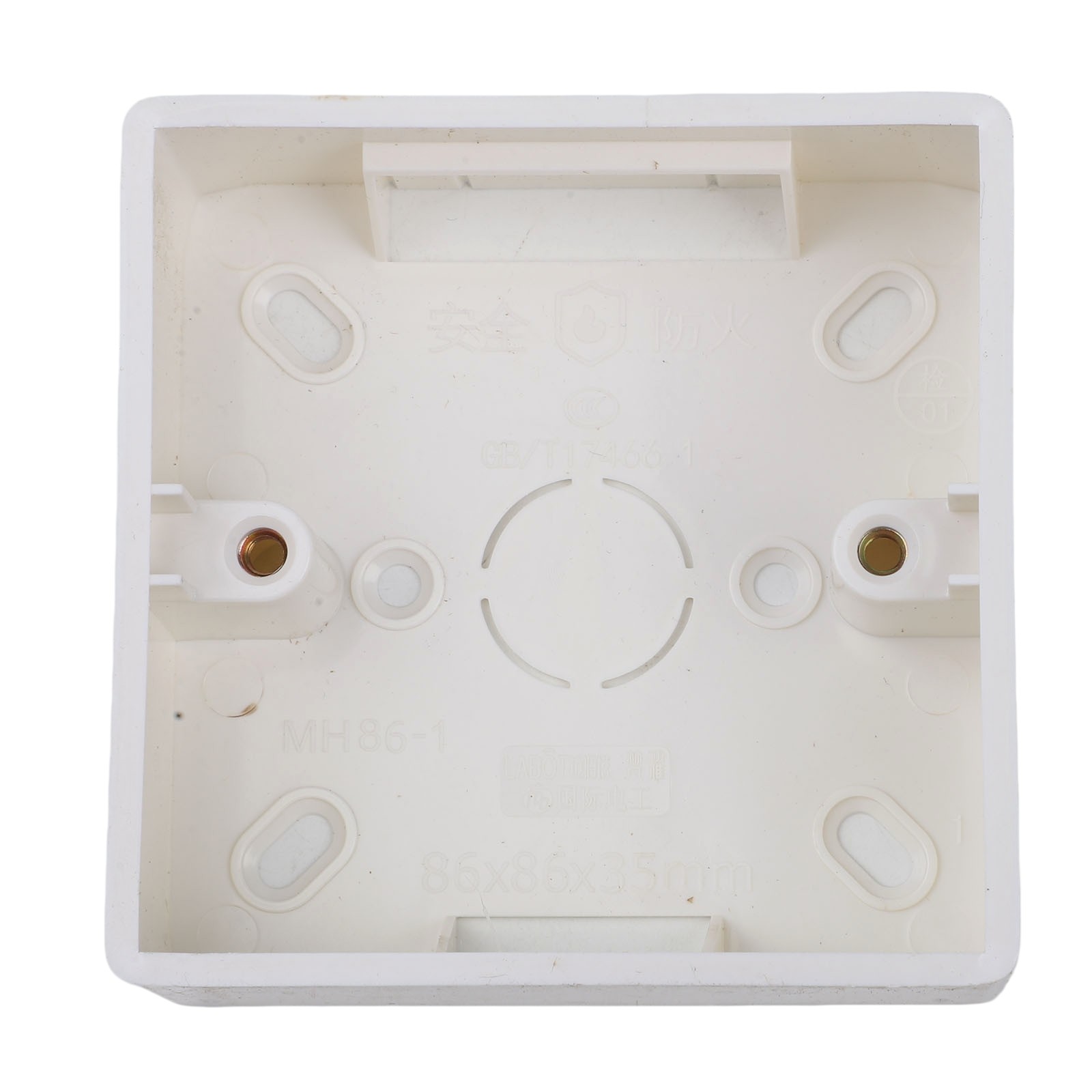 86 Type Switch Socket Junction Box with Strong Resistance for Wall Mount
