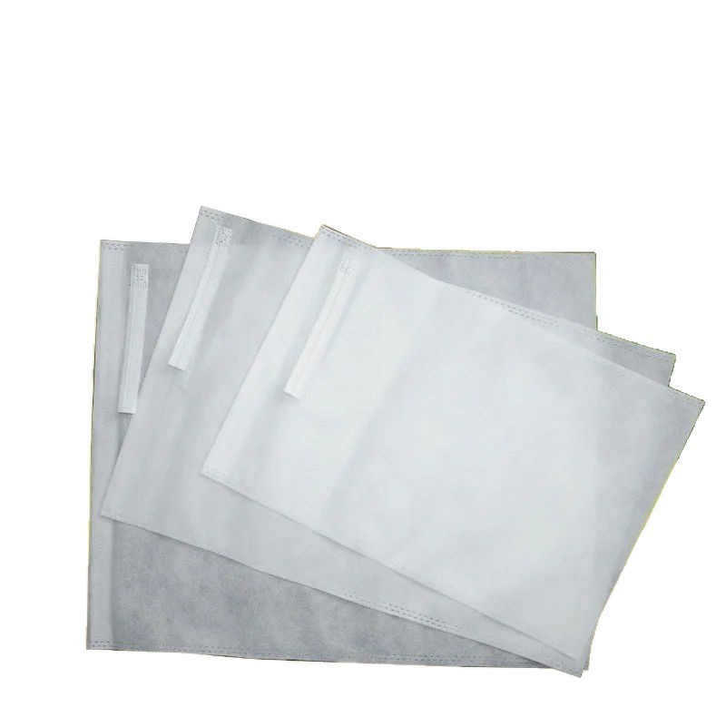 Fruit Bag Set 100PCS White Non Woven Drawstring Pest Control for Grape