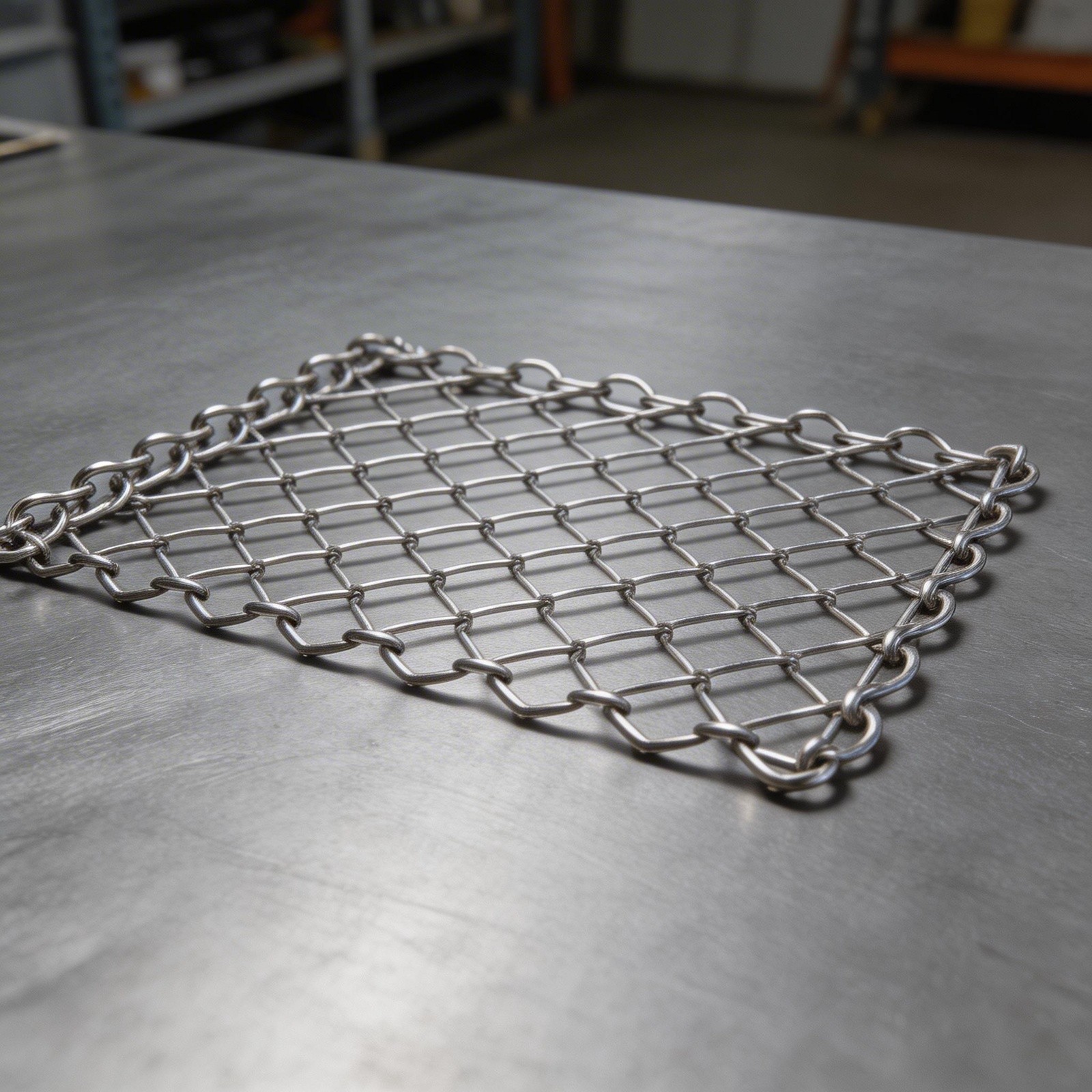 Stainless Steel Heat Resistant Pot Trivet with Suspended Spring for Camping - Produktbild 1
