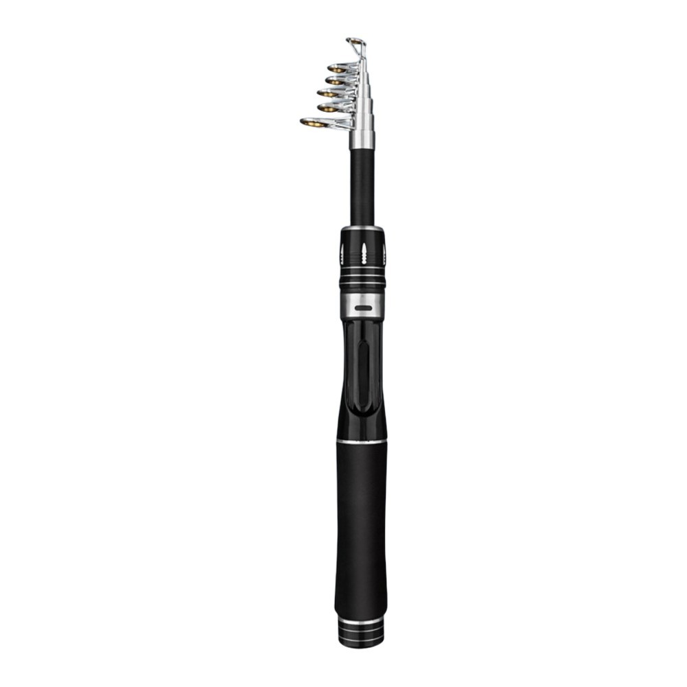 Carbon Fiber Telescopic Rod 32cm Collapsed 1.6m 1.8m 2.1m 2.4m Angling Tool