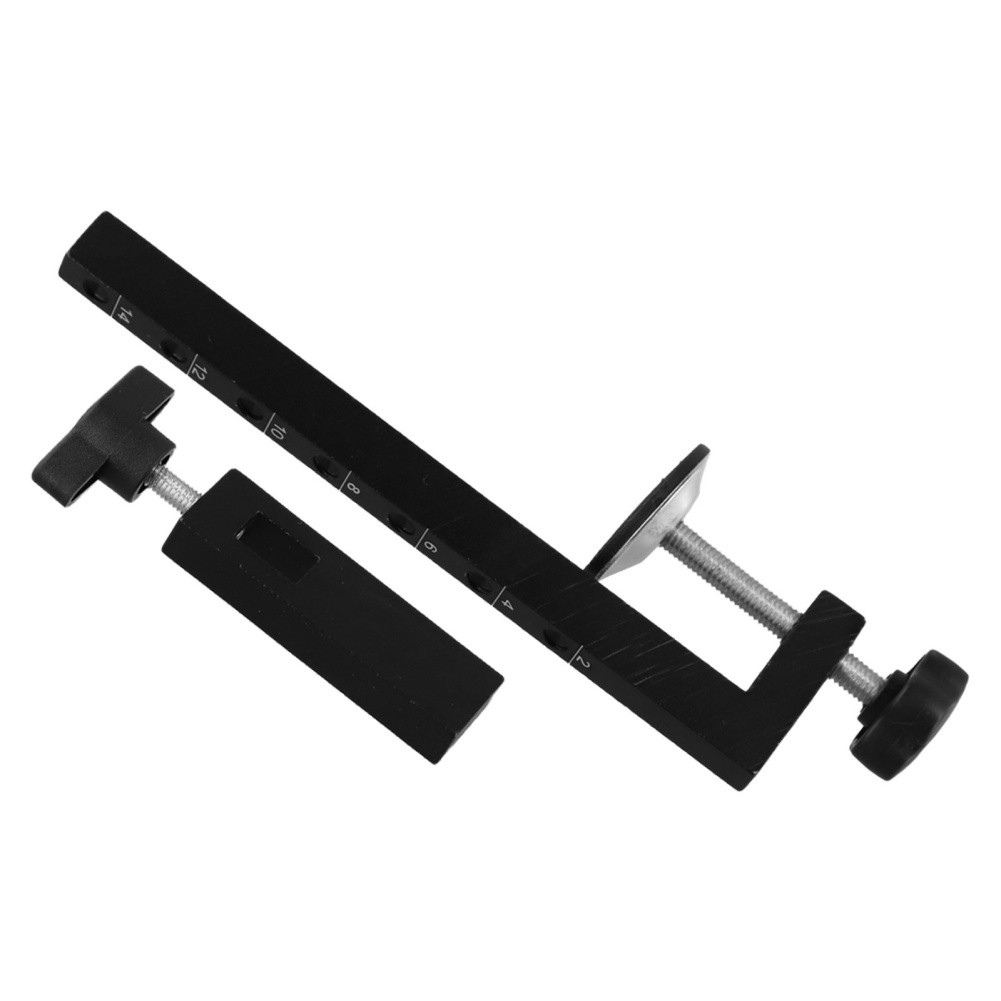 For Woodworking G Clamp Adjustable Opening 143mm Aluminum + Carbon Steel