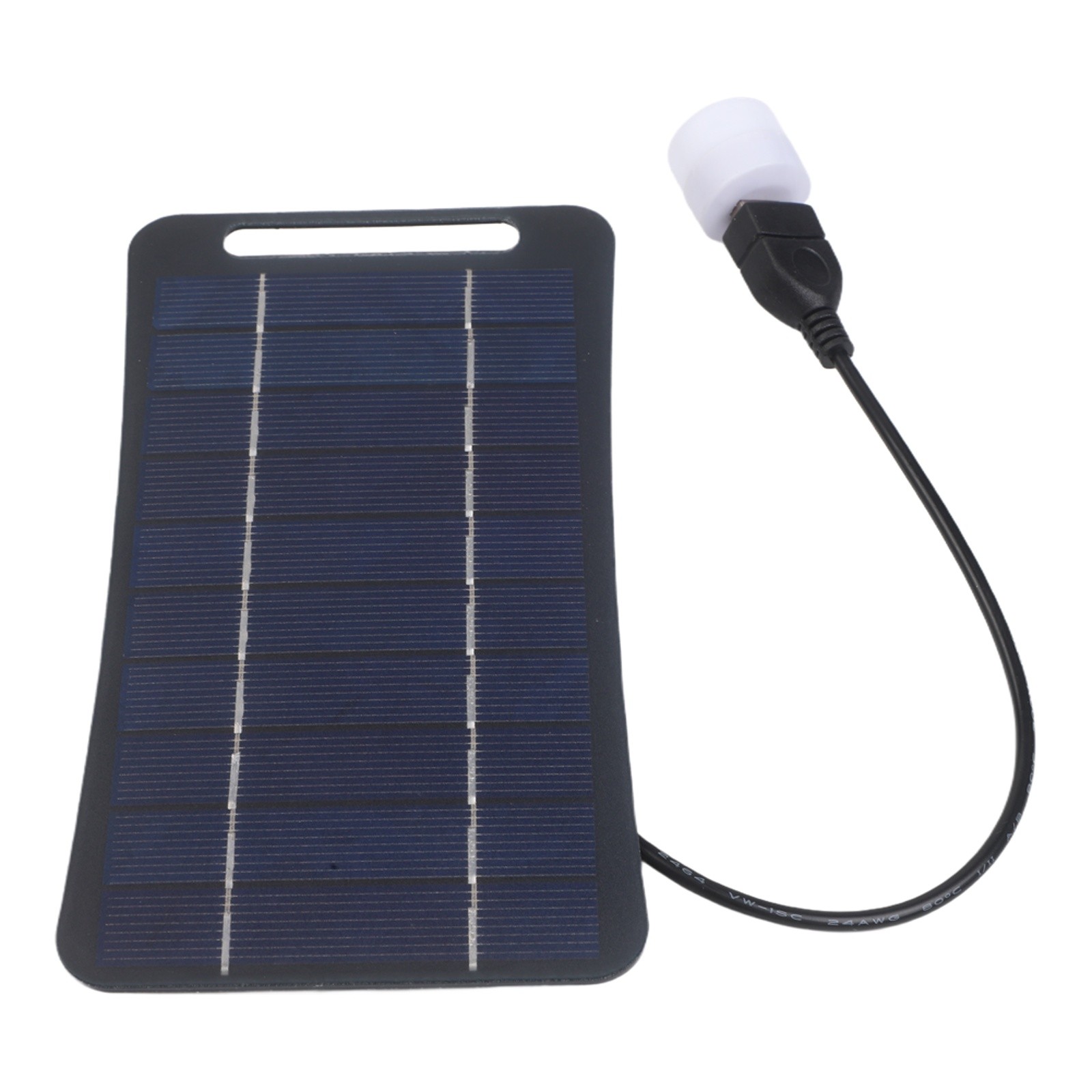 5W5V Solar Panel with USB Waterproof Outdoor Charger for Small Electronics