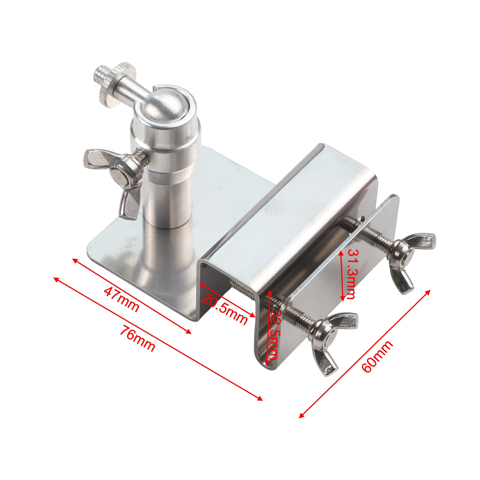 Angle Adjustable Solar Panel Gutter Mount for Eufy and For Arlo Camera Systems