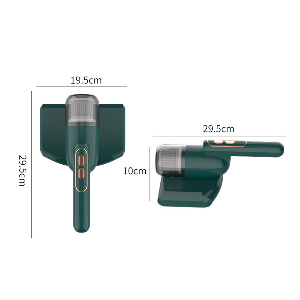 Handheld Vacuum Cleaner Wireless 70dB Quiet Operation for Beds Sofas Blankets