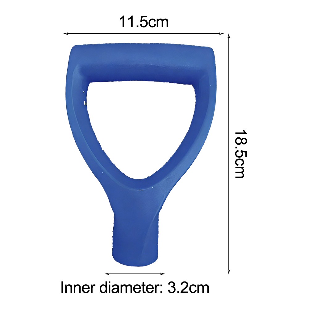 Plastic D Shaped Handle for Shovel Ergonomic Design for Comfortable Digging