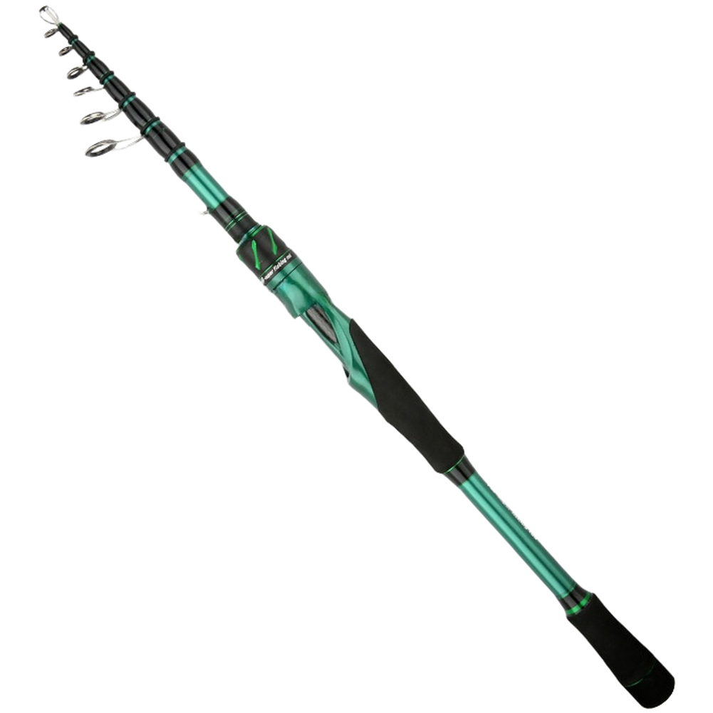 Portable Carbon Rod M Hard Action Telescopic Lure Rod for All Water Types