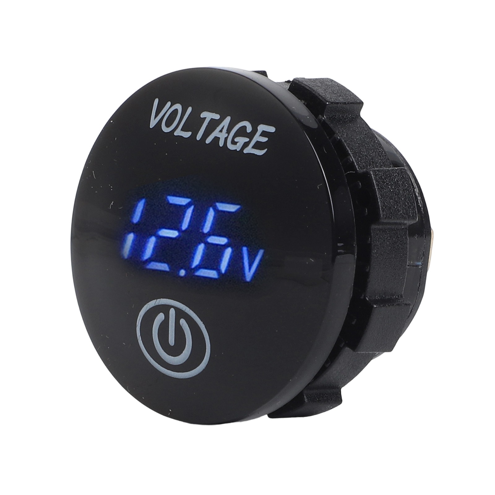 DC Voltmeter RV Monitoring Clear Voltage Readings Compact Size Portable Design