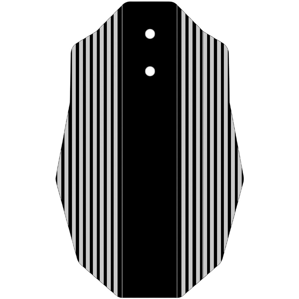 PP5 Plastic Mudguard Extension for Brompton Folding Bike Quick Install Black