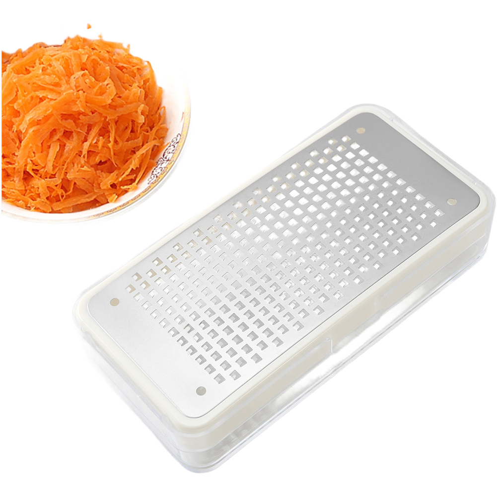 Multi Function Stainless Steel Grater for Cheese Lemon Zest Vegetable Shredding