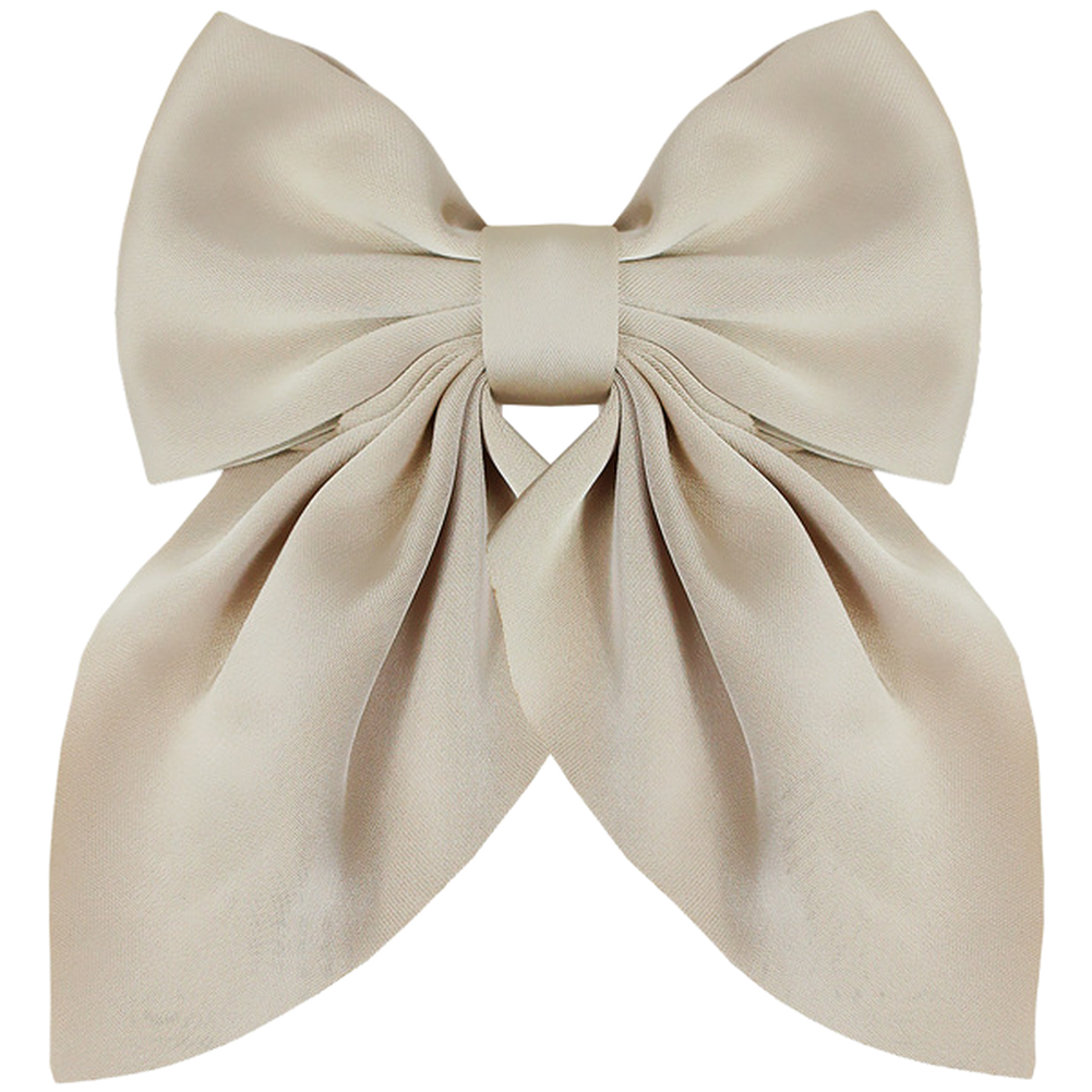 Soft Satin Fabric Satin Bow Bow Detail Fabric Material Feminine Luxury Look