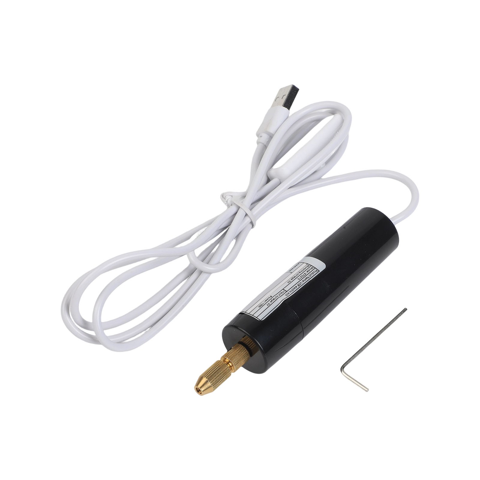 Compact USB Electric Drill Tool for DIY For Woodworking and Craft Applications
