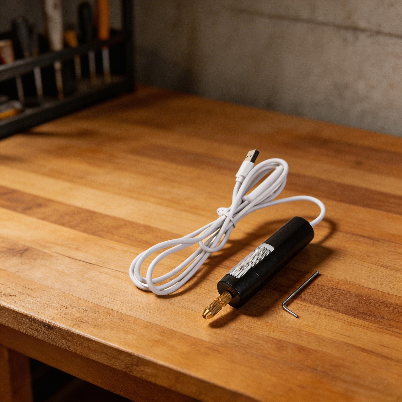 Compact USB Electric Drill Tool for DIY For Woodworking and Craft Applications