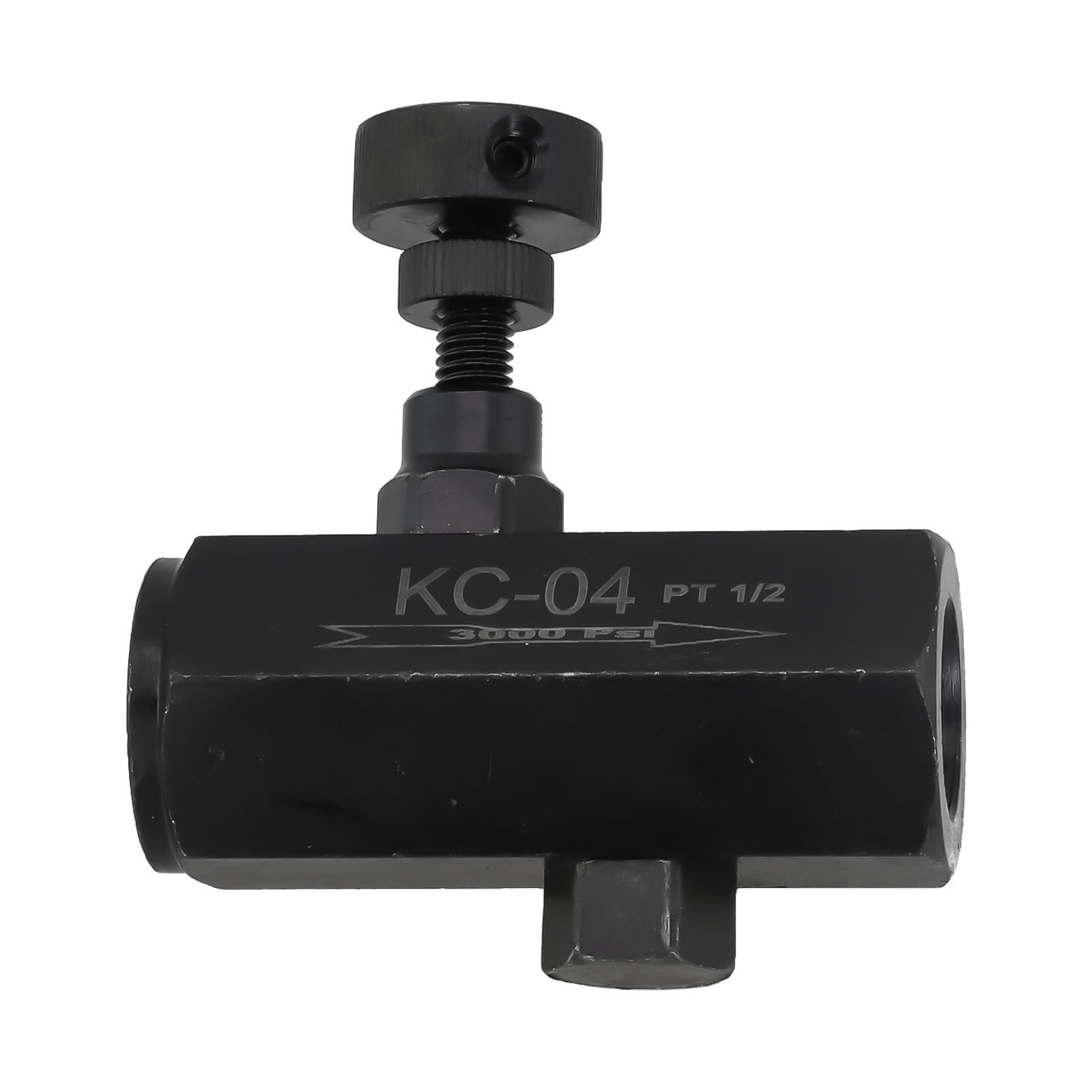 Hydraulic Check Valve Adjustable Flow Setting Pressure Limiting Function