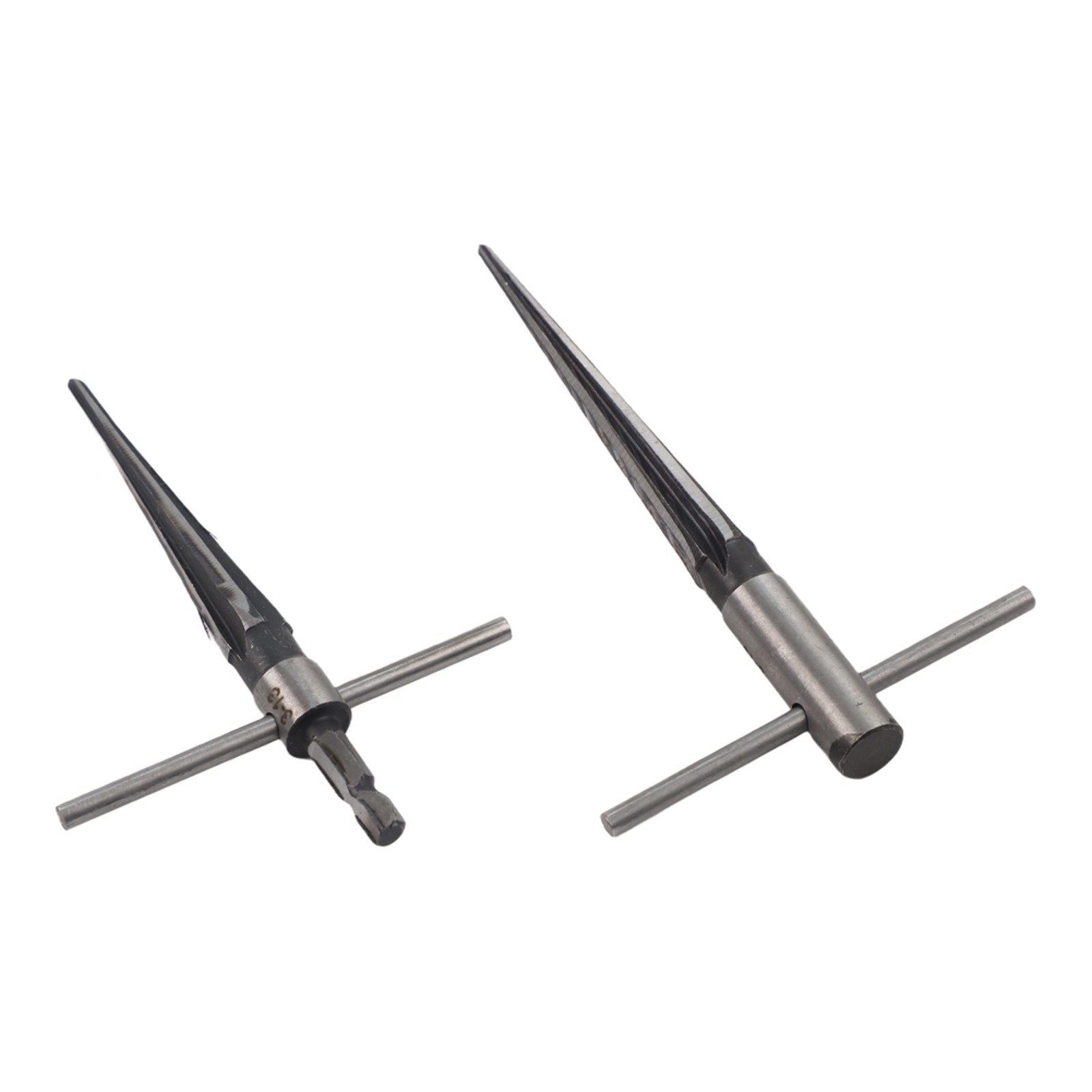 Griff 2 Stck. konisches Reibahlen-Set zur Verwendung mit Standard 14 Sechskantsc - Produktbild 4