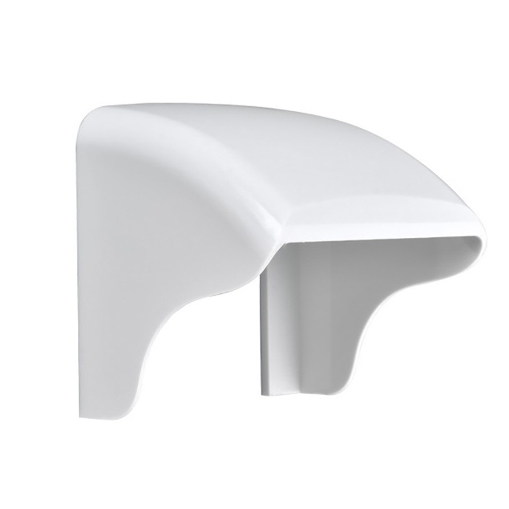 Outdoor Socket Guard with Curved Lid for Drainage and Clear Outlet Visibility