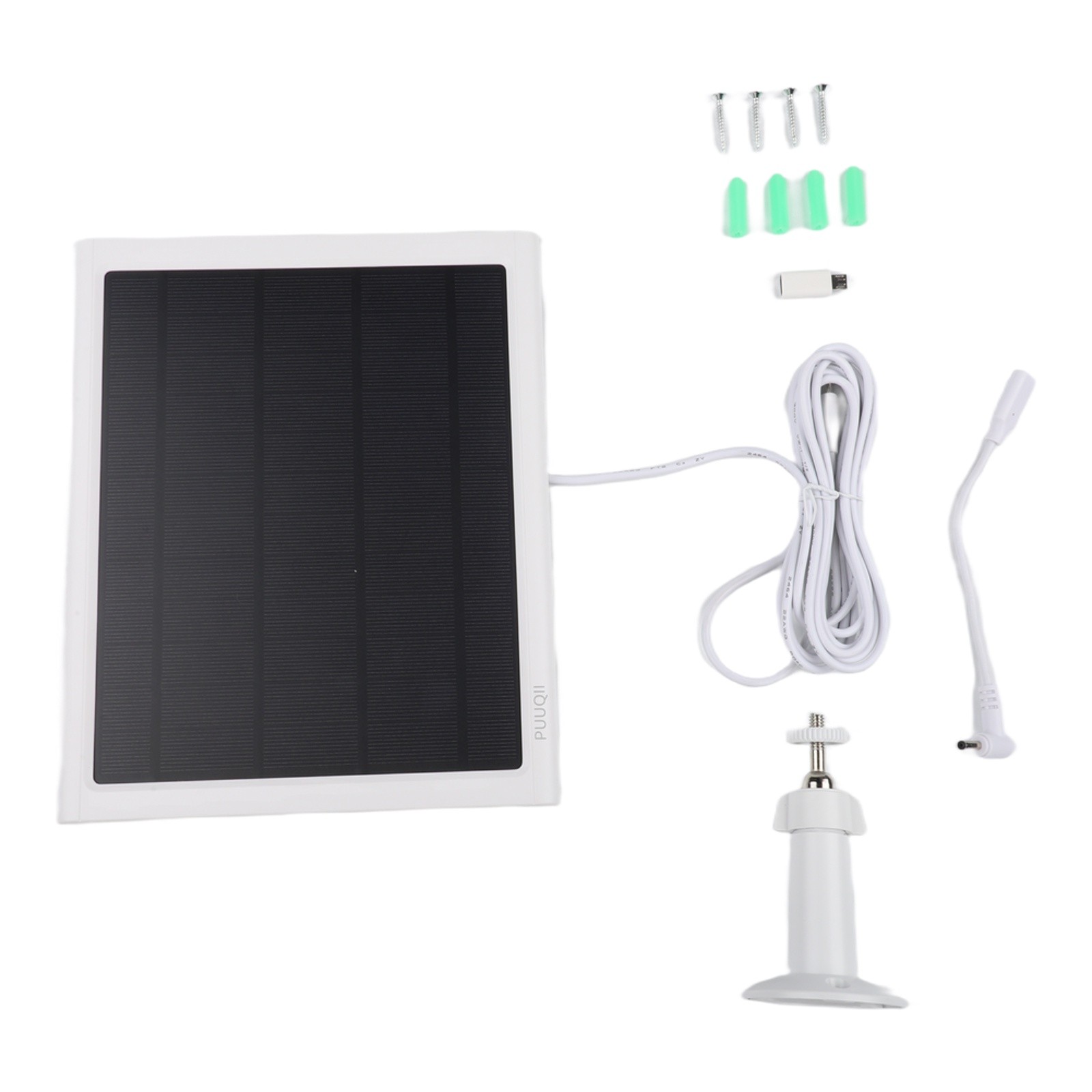 6W Solar Panel with 3 Meter Cable for Outdoor For Ring Security System