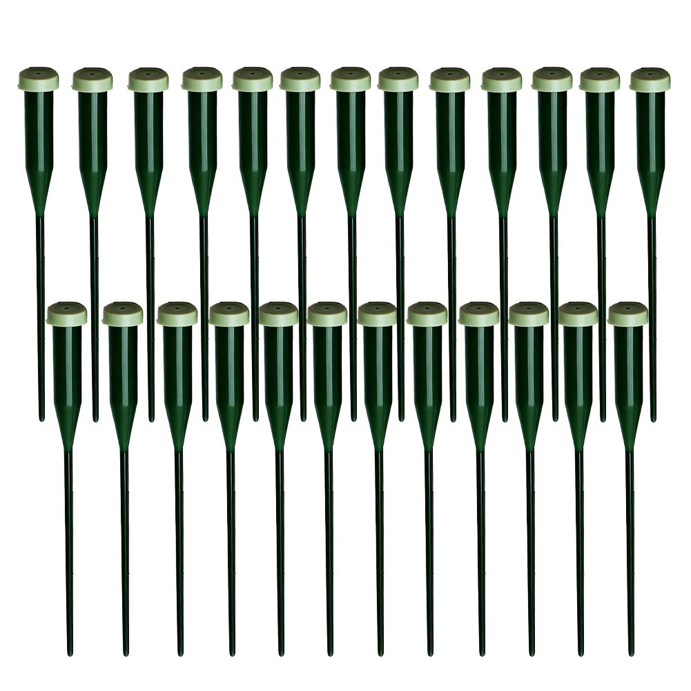 25 pcs Floral Water Tubes Green 14.5 cm and 30 cm for Fresh Flower Care