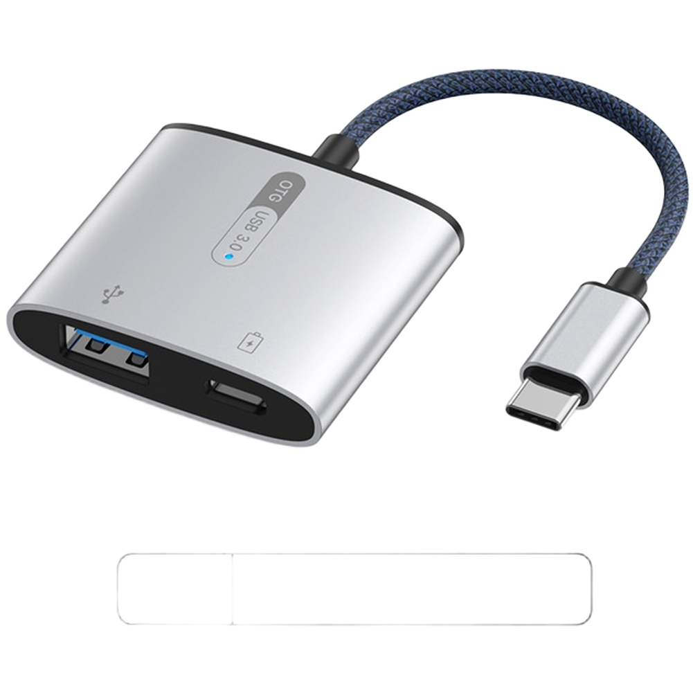 USB3.0 Type-C For OTG Adapter for SD and TF Cards Reader 60W PD Fast Charging