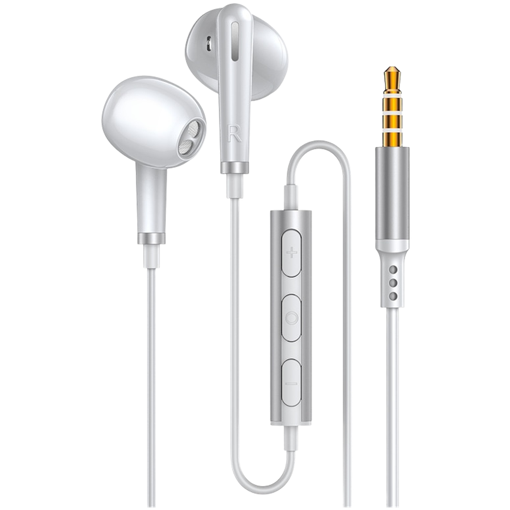 Type C 3.5mm Wired Earbuds with Mic 12mm Driver for Android Phones Computers