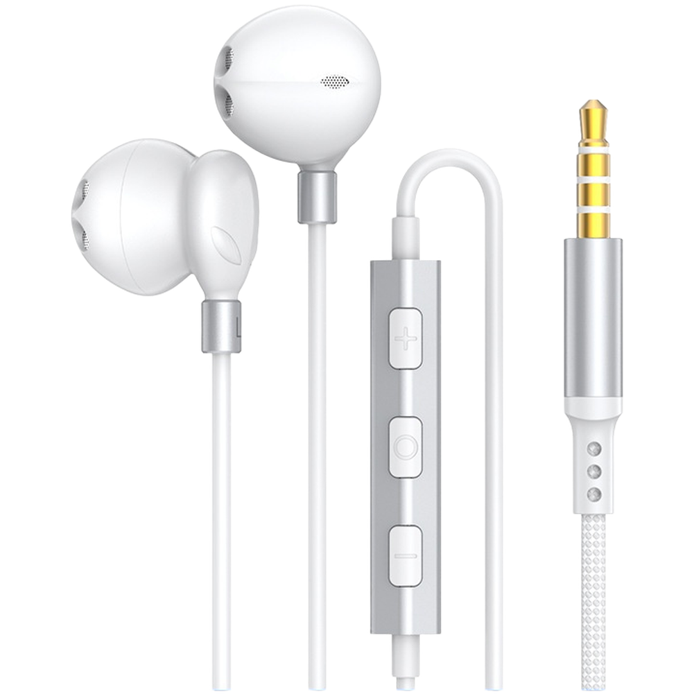 3.5mm Wired Earphones with Magnetic Clip and Mic for Live Streaming For Gaming
