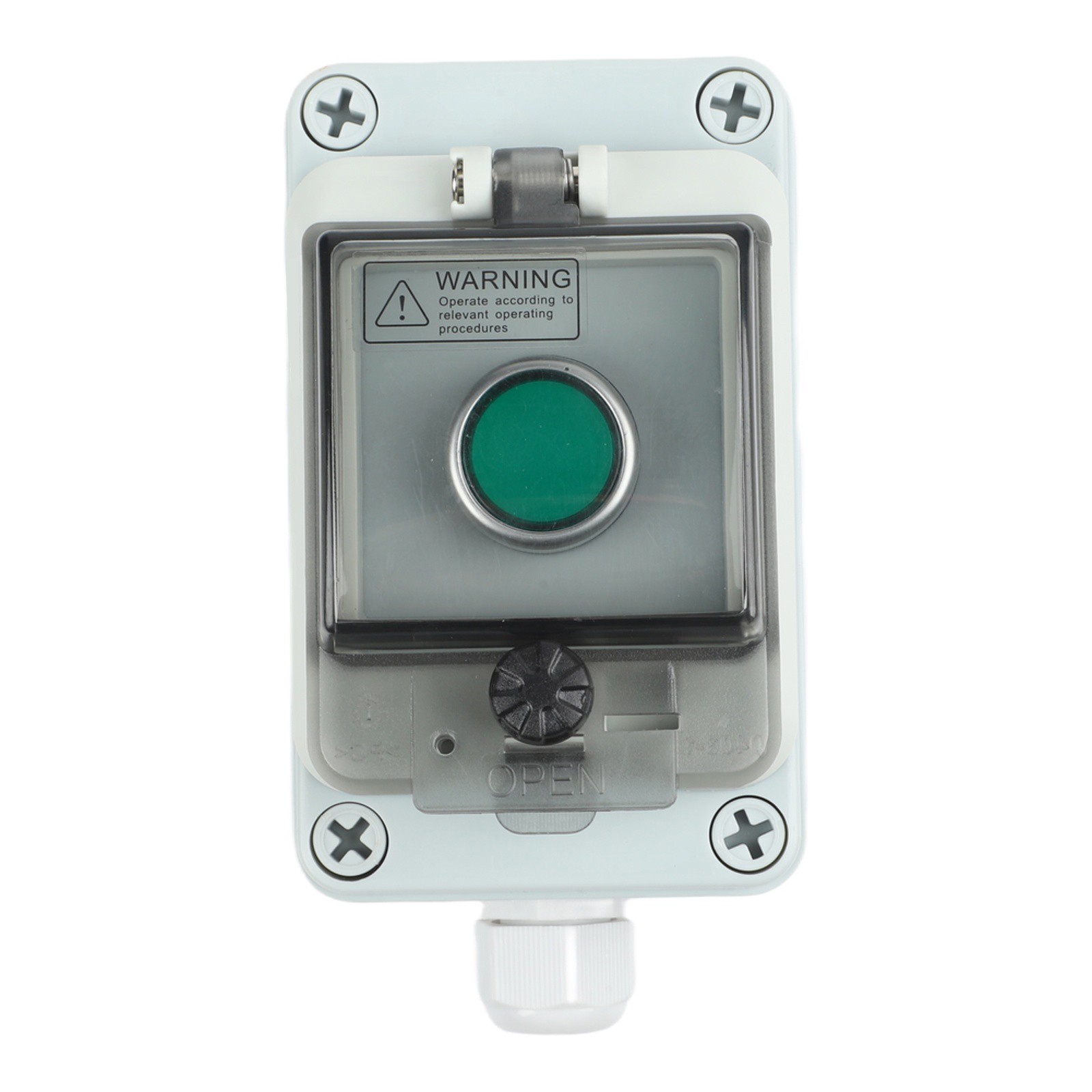 Self Resetting Outdoor Control Box Button Switch Waterproof Start Stop Box