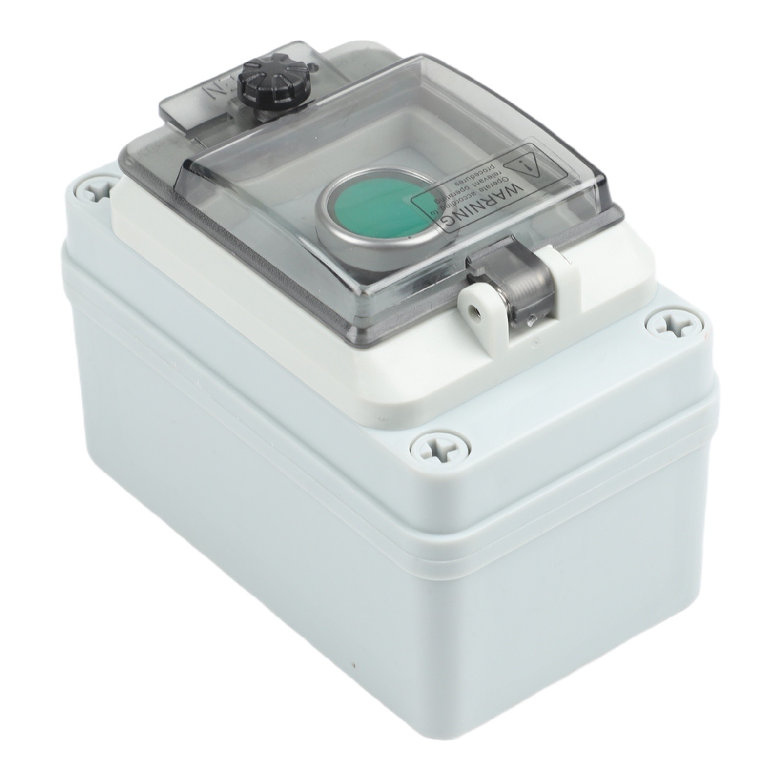 Outdoor Waterproof Button Control Box with Dustproof Start Stop Switch