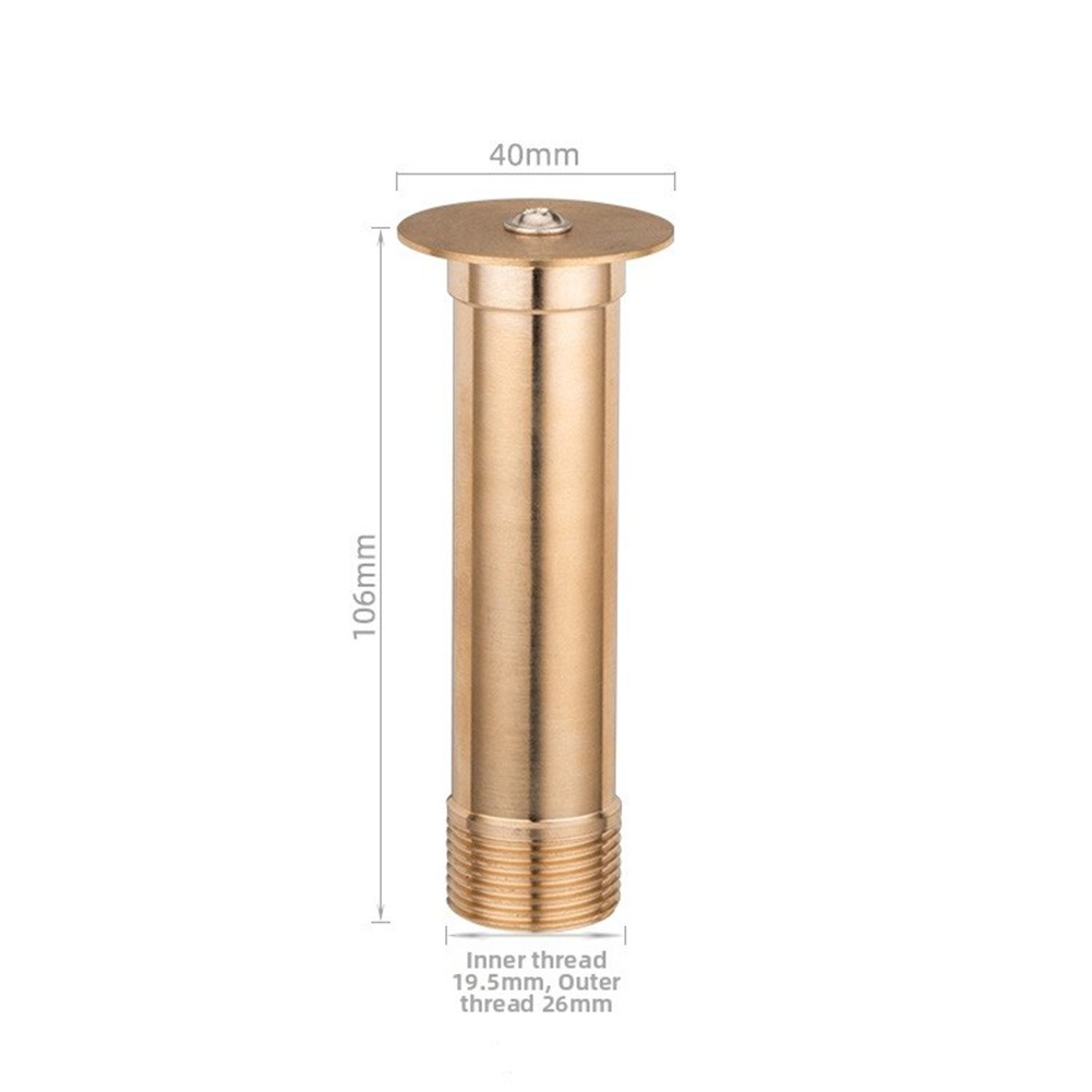 Brass Fountain Nozzle Bell Shape for Outdoor Pond Water Feature Display