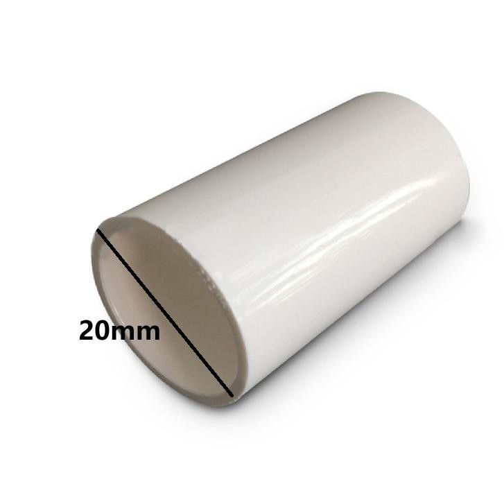 White PVC Coupling 0.75 Inch Slip Socket for Drip For Irrigation Systems