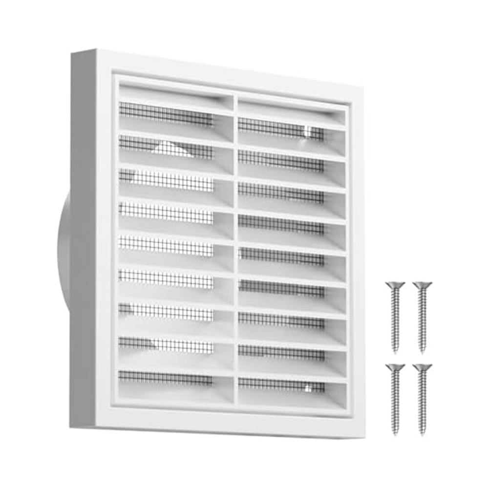 Vent Cover Accessory Louvered Wall Vent External Vent Cover For Circular Duct
