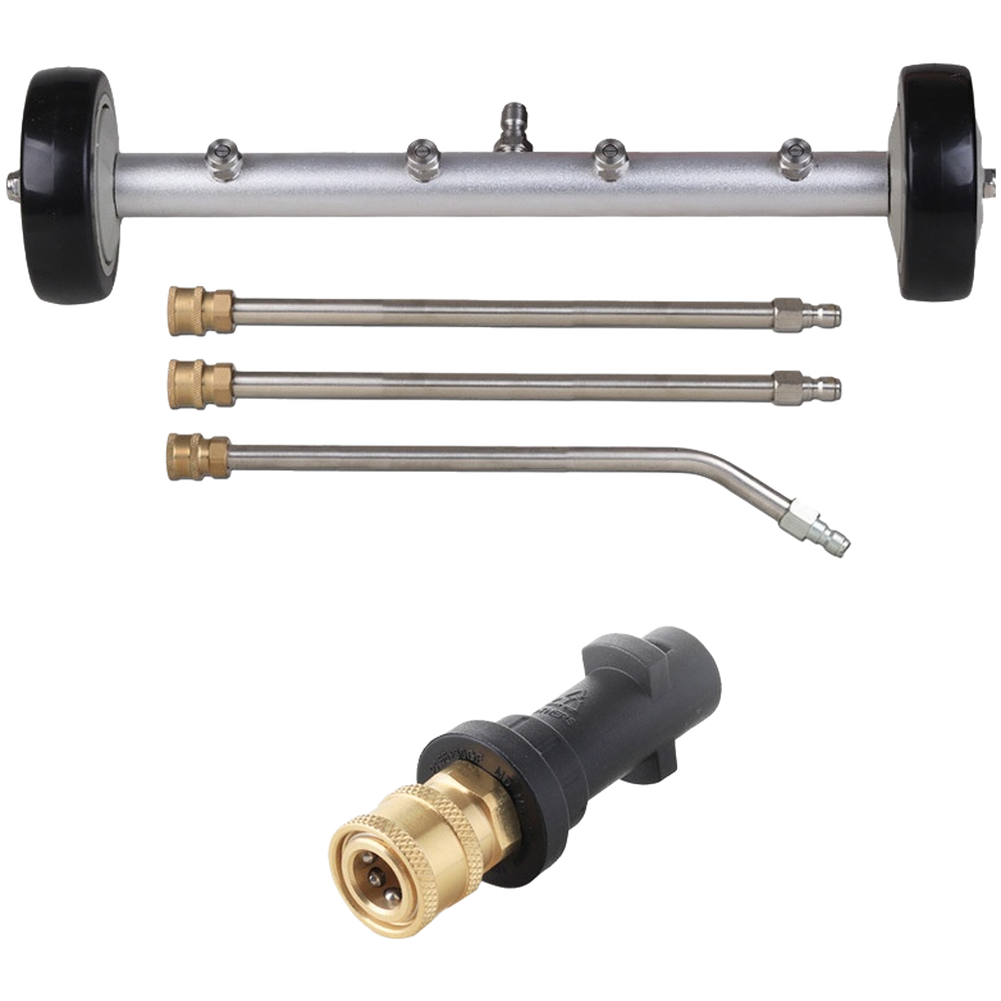Stainless Steel Water Sprayer Head Compatible with Most 4000 PSI Units