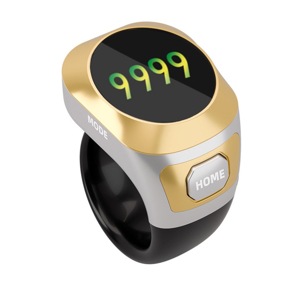 USB-C Powered Smart Ring Counter with Color Screen for Reliable Prayer Counting