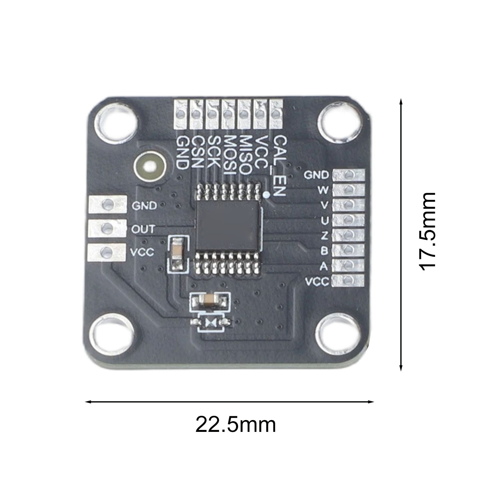 Magnetic Encoder Absolute Encoder AMR Technology For Motor Controllers