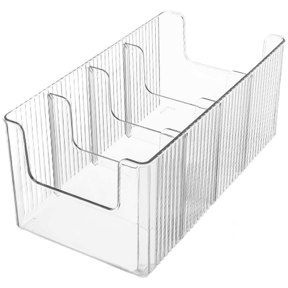 Adjustable Divider Storage Container for Kitchen Drawers Expandable PET