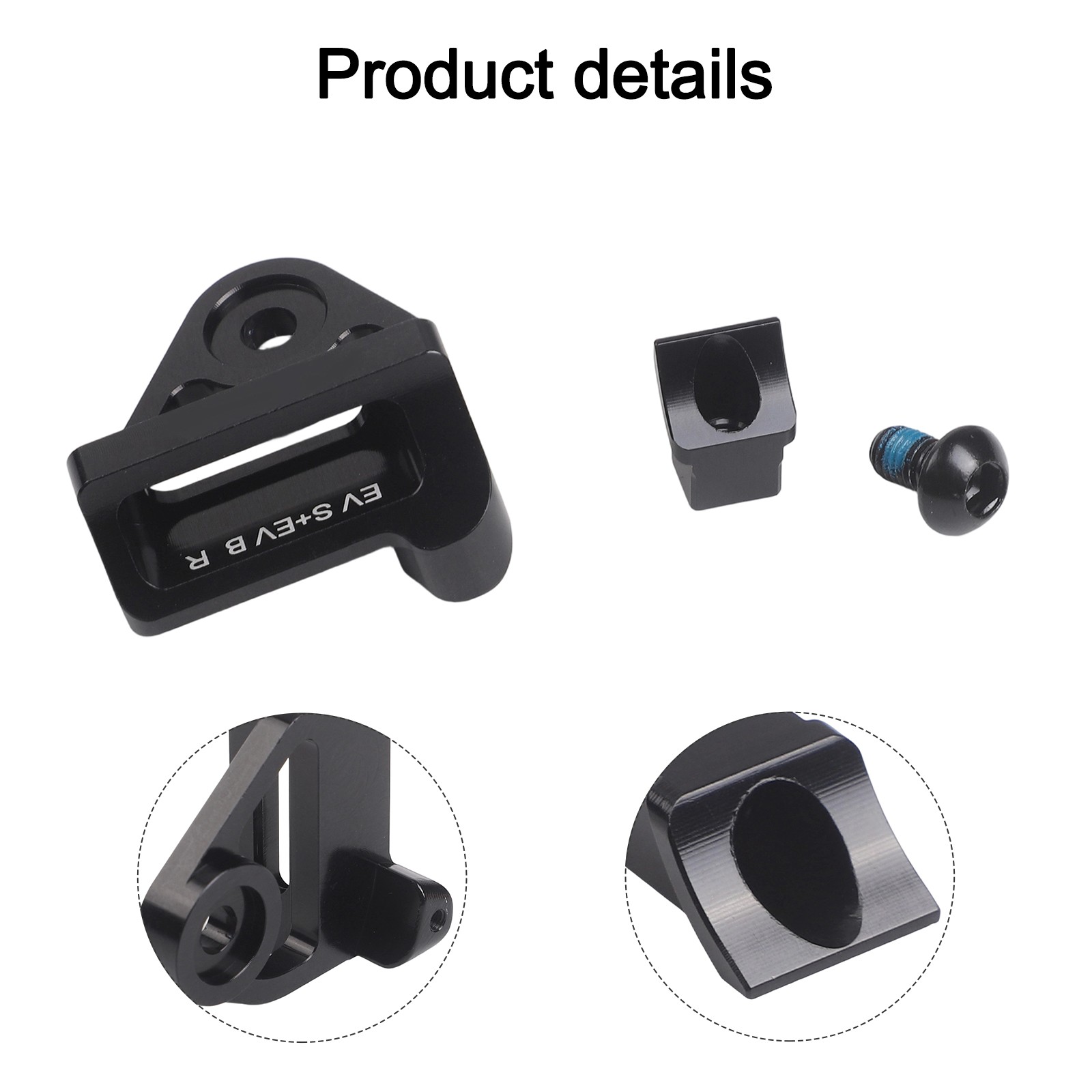 Lightweight CNC Aluminum Brake Adapter for SRAM MatchMaker For ISpec EV