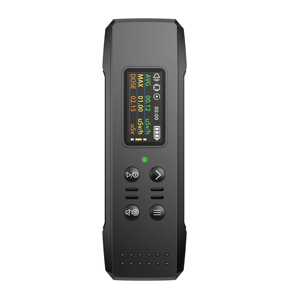 Radiation Detector ABS Shell Drop-proof Non-slip One-button Activation