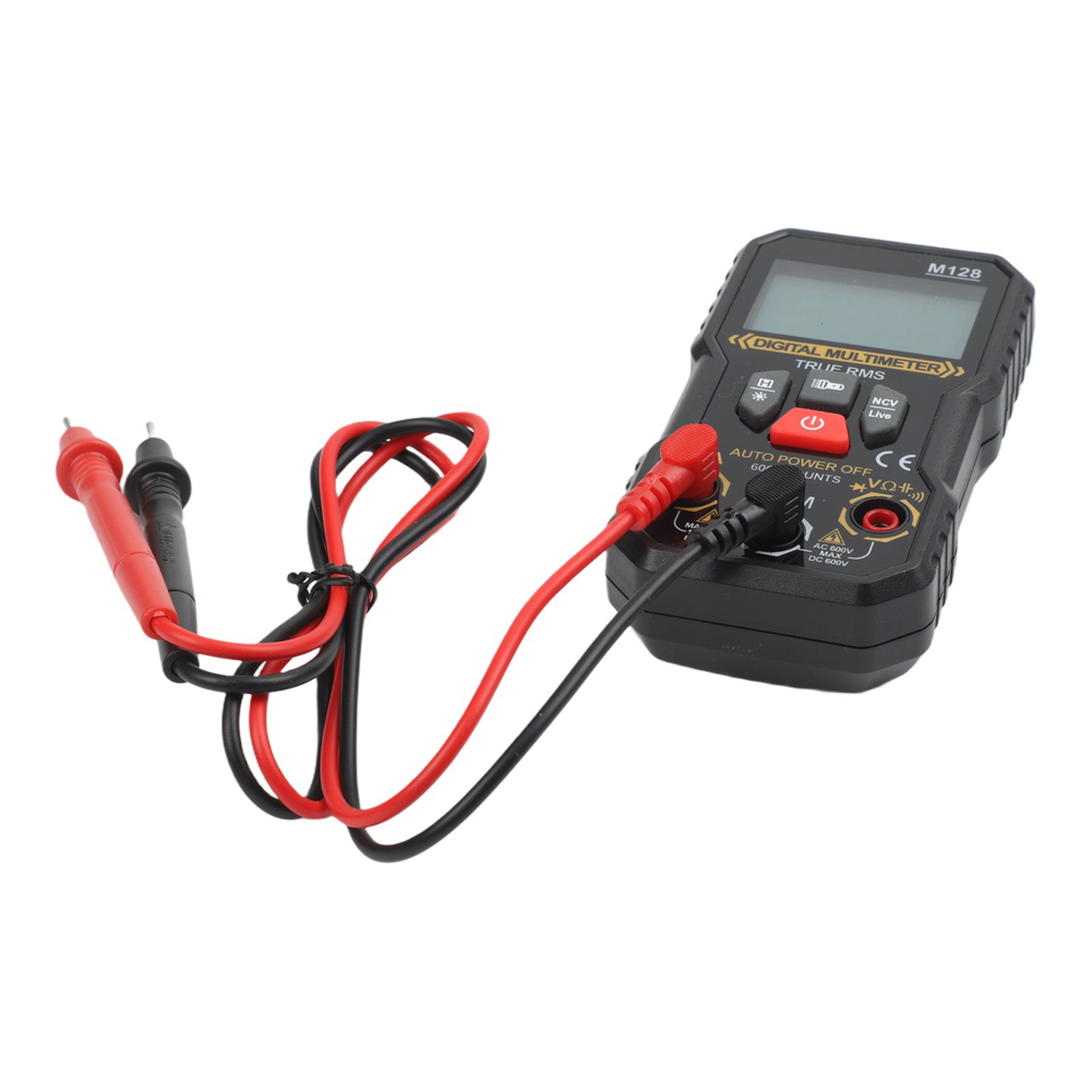 Portable Digital Multimeter Tester with Flashlight and Auto Power Off Feature