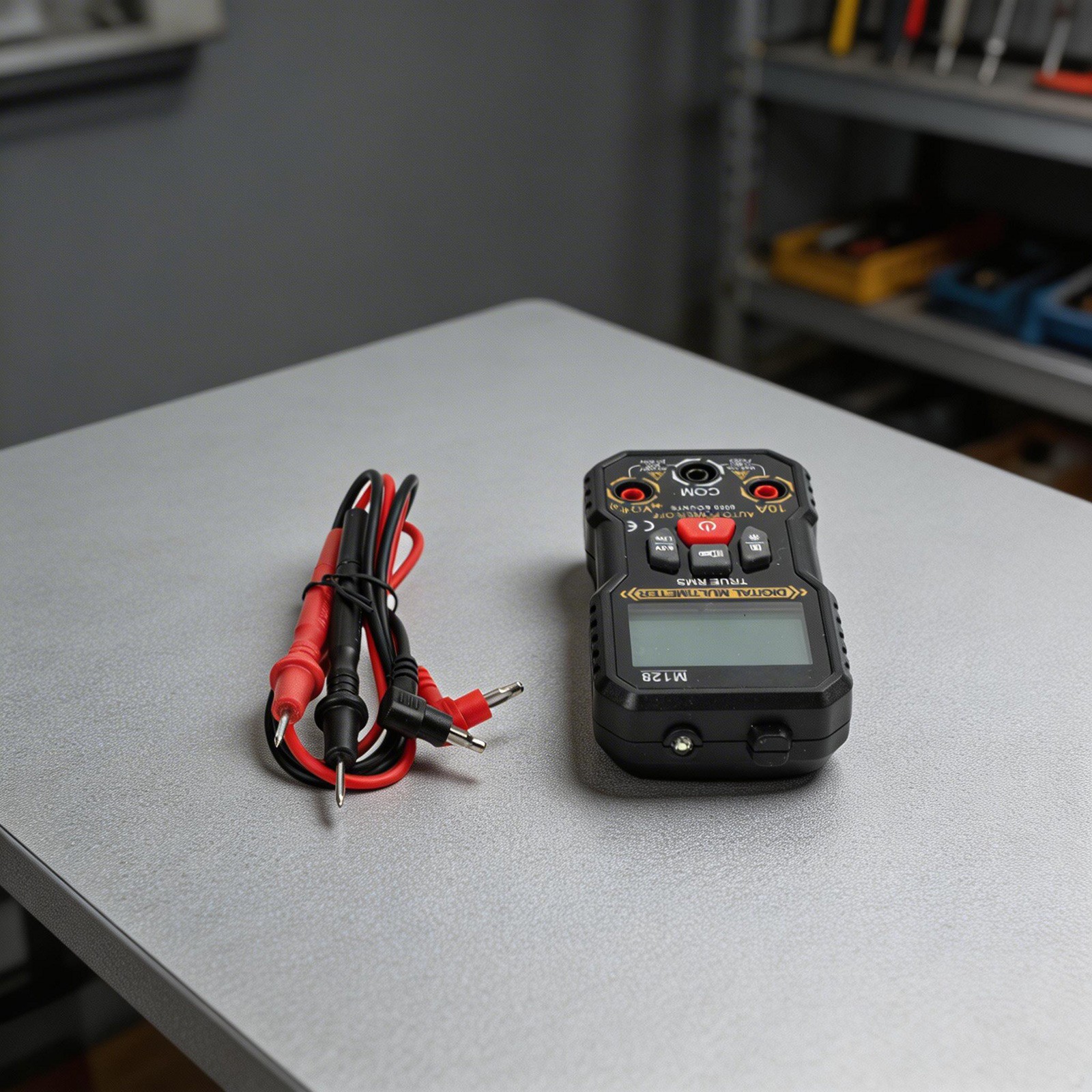 Auto Range Digital Multimeter Tester with Wire ID and Safety Voltage Detection