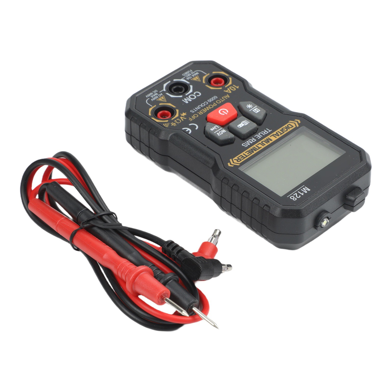 Auto Range Digital Multimeter Tester with Wire ID and Safety Voltage Detection