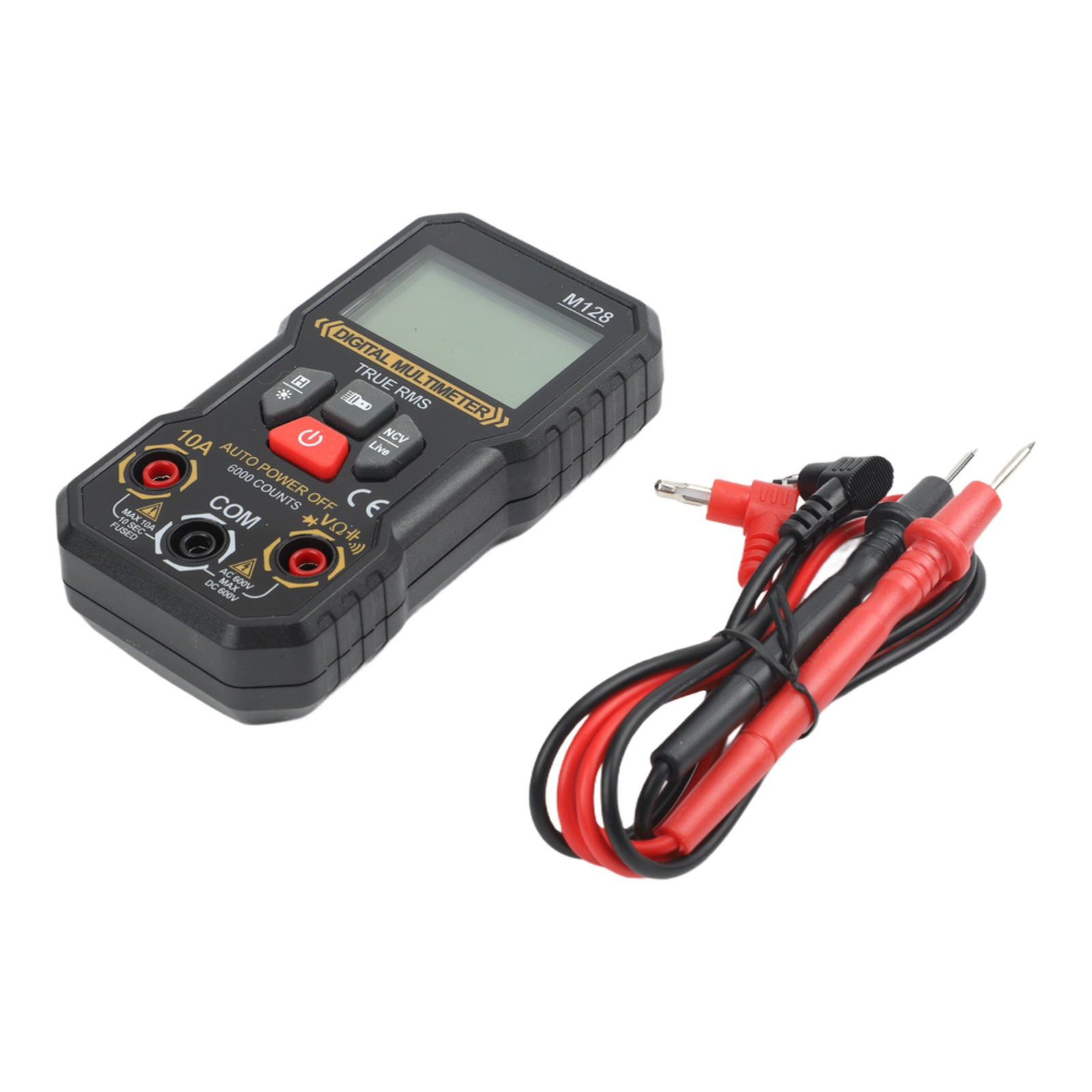 Auto Range Digital Multimeter Tester with Wire ID and Safety Voltage Detection