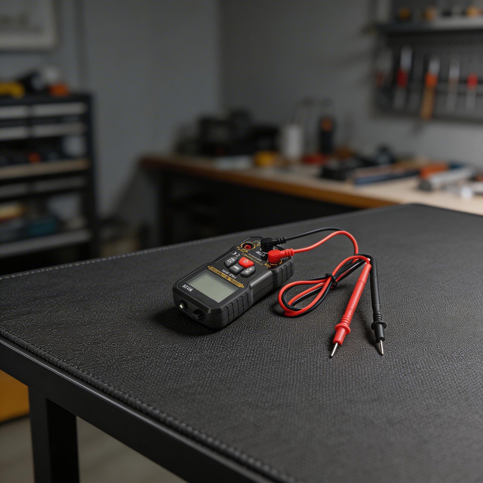 Portable Digital Multimeter Tester with Flashlight and Auto Power Off Feature