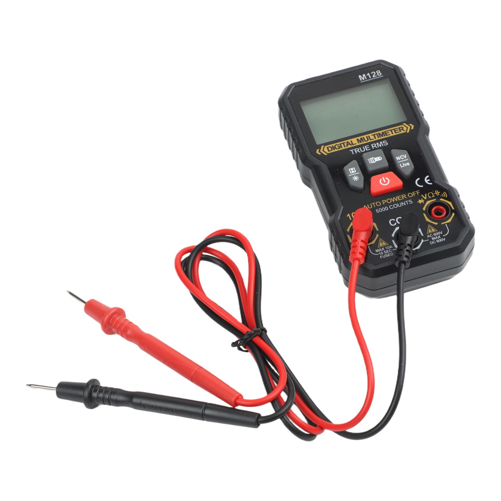 Auto Range Digital Multimeter Tester with Wire ID and Safety Voltage Detection