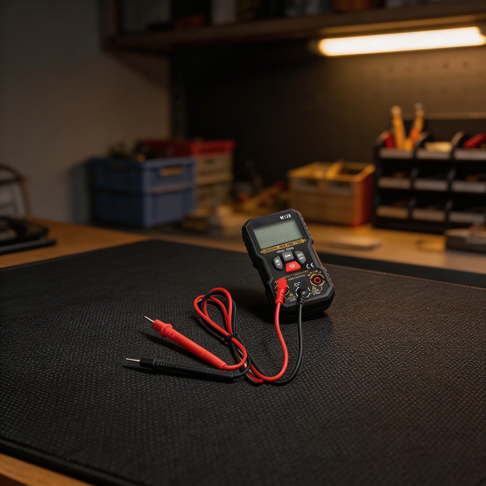 Auto Range Digital Multimeter Tester with Wire ID and Safety Voltage Detection