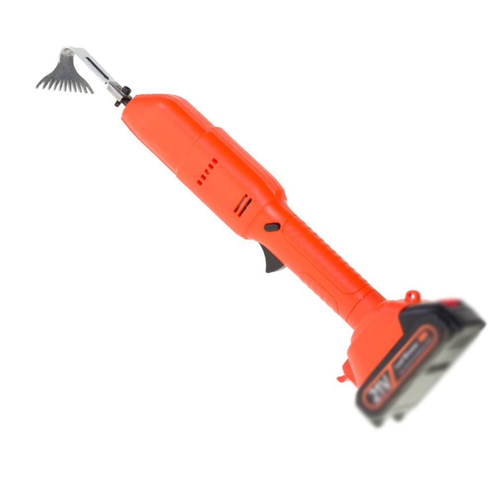 Cordless 21V Tiller/Weeder for Residential Gardens with 235 RPM Performance