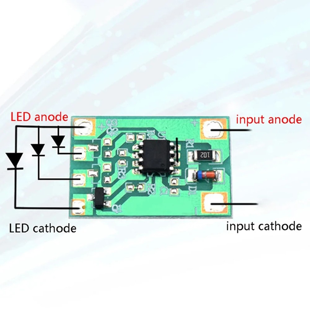 3V 6V 12V Slow Breathing LED Controller Module 3 Channel 300mA Dimming