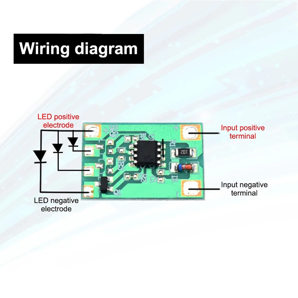 3V 6V 12V Slow Breathing LED Controller Module 3 Channel 300mA Dimming