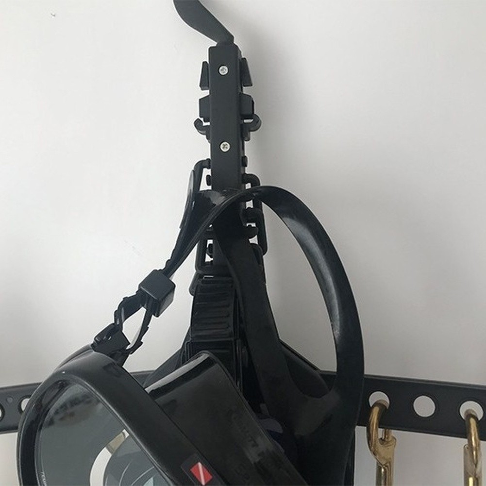 Foldable Scuba Gear Hanger for Dive Computer Flashlight and Accessories
