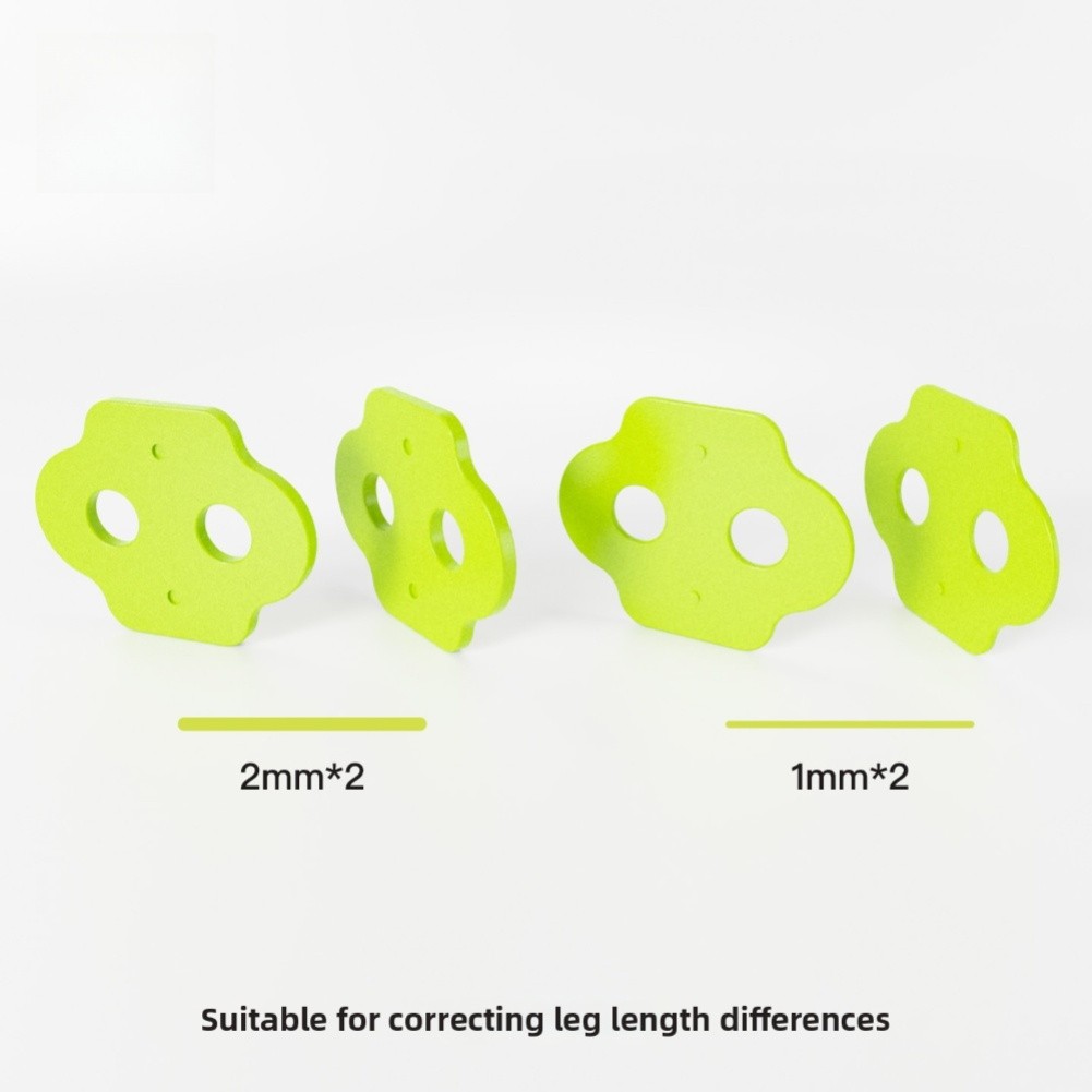 Mountain Biking Cleat Shims 1° Correction 3° Correction 2mm Pad 1mm Pad